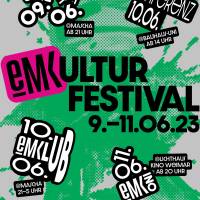 EMKultur Festival 2023 Plakat Ausschnitt